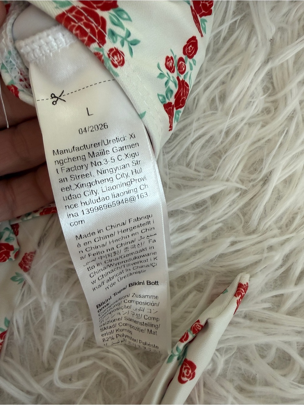 NWT Ditsy Floral Adjustable bikini -set - Picture 7 of 7